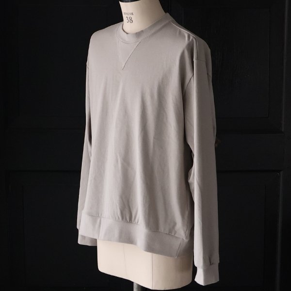 画像13: VORTEX® 8オンス (MVS天竺) スウェットライク Vガゼット バルーン 長袖 Tシャツ【MADE IN JAPAN】『日本製』/ Upscape Audience