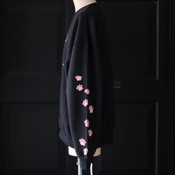 画像4: JERZEES ジャージーズ(jz25f012) / "CAT FACE" OTHER-SIDE  クルーネック スウェット