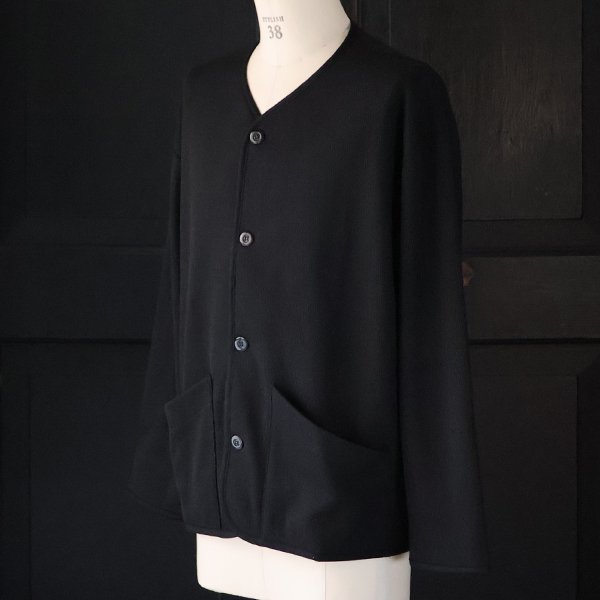 画像3: ボンバーヒート ハニカムサーマル ノーカラー ARMY ジャケット【MADE IN JAPAN】『日本製』 / Upscape Audience