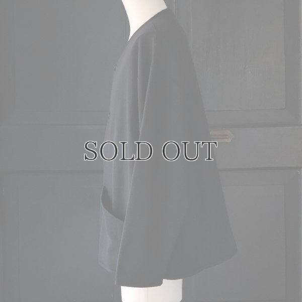 画像8: ボンバーヒート ハニカムサーマル ノーカラー ARMY ジャケット【MADE IN JAPAN】『日本製』 / Upscape Audience