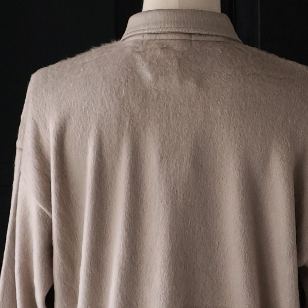 画像21: モヘアライク ウールシャギー ニットソー ポロカーディガン【MADE IN JAPAN】『日本製』 / Upscape Audience