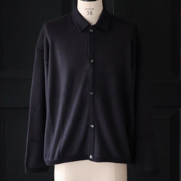 画像11: モヘアライク ウールシャギー ニットソー ポロカーディガン【MADE IN JAPAN】『日本製』 / Upscape Audience