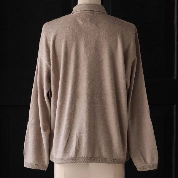 画像18: モヘアライク ウールシャギー ニットソー ポロカーディガン【MADE IN JAPAN】『日本製』 / Upscape Audience