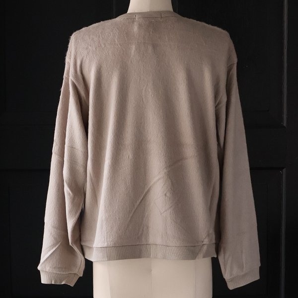 画像9: モヘアライク ウールシャギー ニットソー クルーネック カーディガン【MADE IN JAPAN】『日本製』 / Upscape Audience