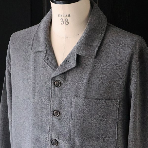 画像13: LANATEC® (ラナテック) TECH メランジヘリンボンツイード 6B ドライビング ジャケット【MADE IN JAPAN】『日本製』【送料無料】/ Upscape Audience