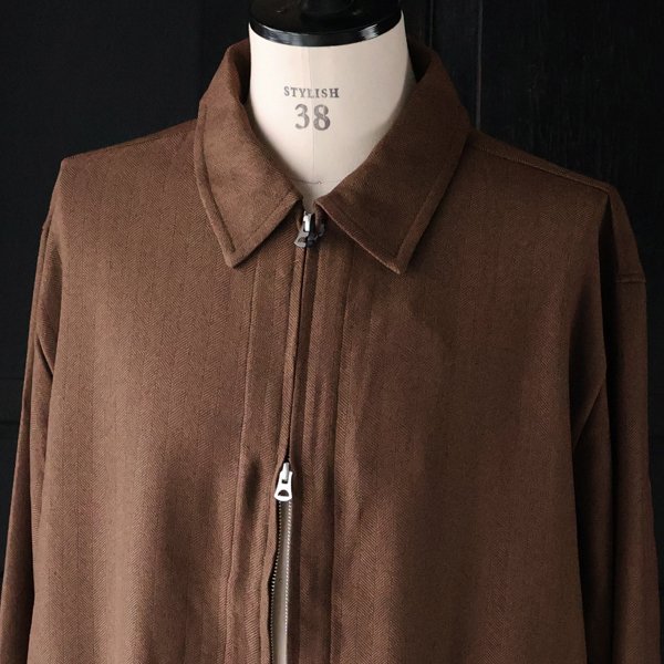 画像13: LANATEC® (ラナテック) TECH メランジヘリンボンツイード ドリズラー ジャケット【MADE IN JAPAN】『日本製』【送料無料】/ Upscape Audience