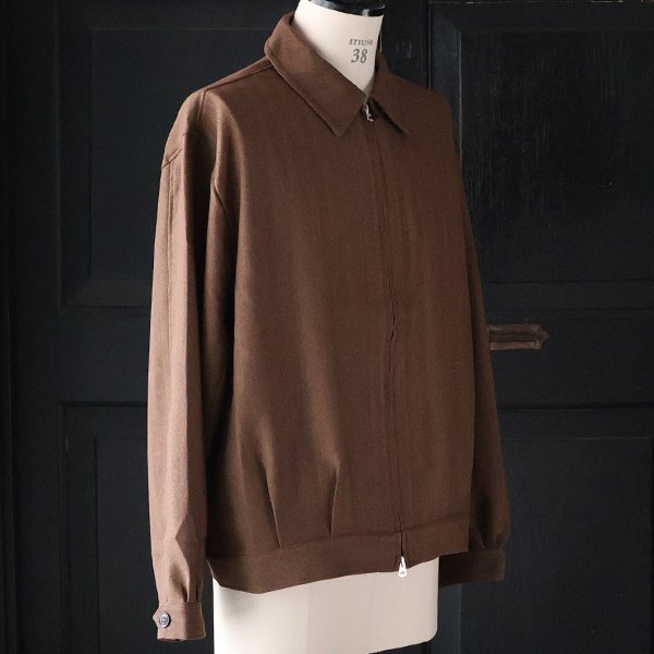 画像12: LANATEC® (ラナテック) TECH メランジヘリンボンツイード ドリズラー ジャケット【MADE IN JAPAN】『日本製』【送料無料】/ Upscape Audience