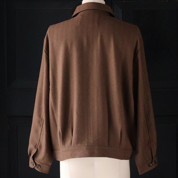 画像11: LANATEC® (ラナテック) TECH メランジヘリンボンツイード ドリズラー ジャケット【MADE IN JAPAN】『日本製』【送料無料】/ Upscape Audience