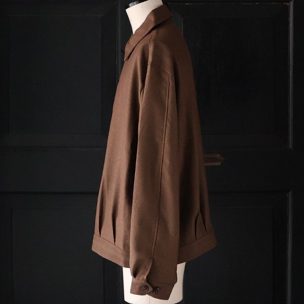 画像10: LANATEC® (ラナテック) TECH メランジヘリンボンツイード ドリズラー ジャケット【MADE IN JAPAN】『日本製』【送料無料】/ Upscape Audience