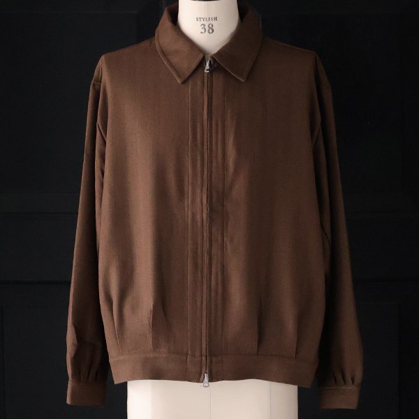 画像8: LANATEC® (ラナテック) TECH メランジヘリンボンツイード ドリズラー ジャケット【MADE IN JAPAN】『日本製』【送料無料】/ Upscape Audience