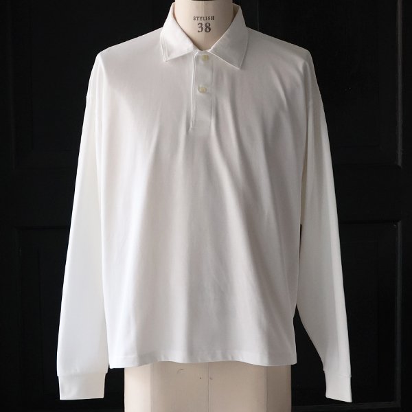 画像14: 透湿・UVカット「多機能COTTON」 引揃ハイゲージ天竺 & ボーダー (7オンス) ラグビーポロ 長袖 Tシャツ【MADE IN JAPAN】『日本製』/ Upscape Audience