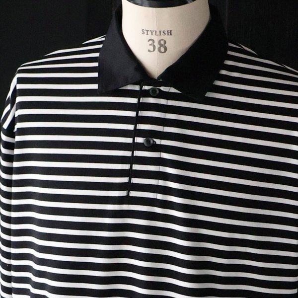 画像23: 透湿・UVカット「多機能COTTON」 引揃ハイゲージ天竺 & ボーダー (7オンス) ラグビーポロ 長袖 Tシャツ【MADE IN JAPAN】『日本製』/ Upscape Audience