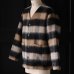画像13: ECOLANA シャギーチェック ノーカラージャケット【MADE IN JAPAN】『日本製』【送料無料】 / Upscape Audience (13)