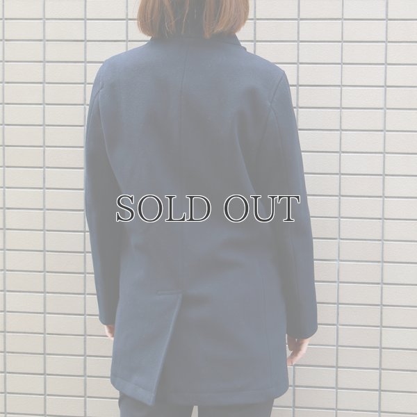 画像4: 840g ピュアウールメルトンレイズドネックコート［Lady's］ 【送料無料】 / Audience