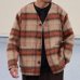 画像3: ECOLANA シャギーチェック ノーカラージャケット【MADE IN JAPAN】『日本製』【送料無料】 / Upscape Audience (3)