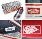 More photos2: USAモデル Classic Slip-On クラシックスリッポン（Navy/American Beauty） / VANS