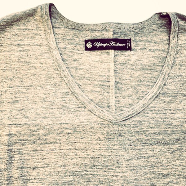 画像18: 【RE PRICE/価格改定】ガラガラ紡Vネック半袖Tシャツ【MADE IN JAPAN】『日本製』/ Upscape Audience