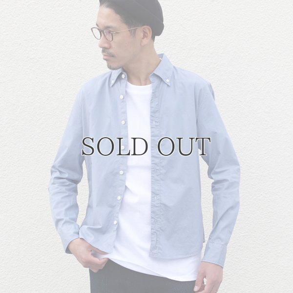 画像5: シャーリングボタンダウン長袖シャツ【MADE IN JAPAN】『日本製』/ Upscape Audiencre