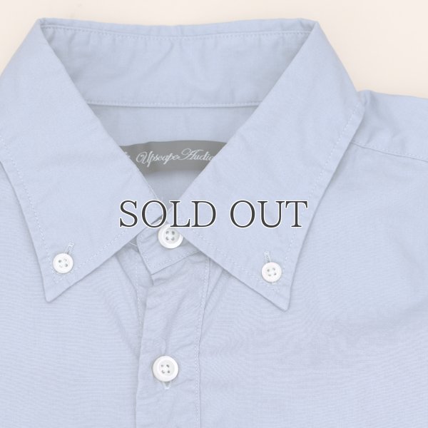 画像6: シャーリングボタンダウン長袖シャツ【MADE IN JAPAN】『日本製』/ Upscape Audiencre