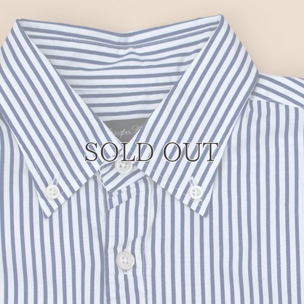 画像6: シャーリングボタンダウン長袖シャツ【MADE IN JAPAN】『日本製』/ Upscape Audience