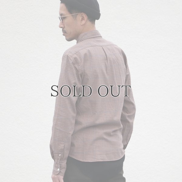 画像4: シャーリングボタンダウン長袖シャツ【MADE IN JAPAN】『日本製』/ Upscape Audience