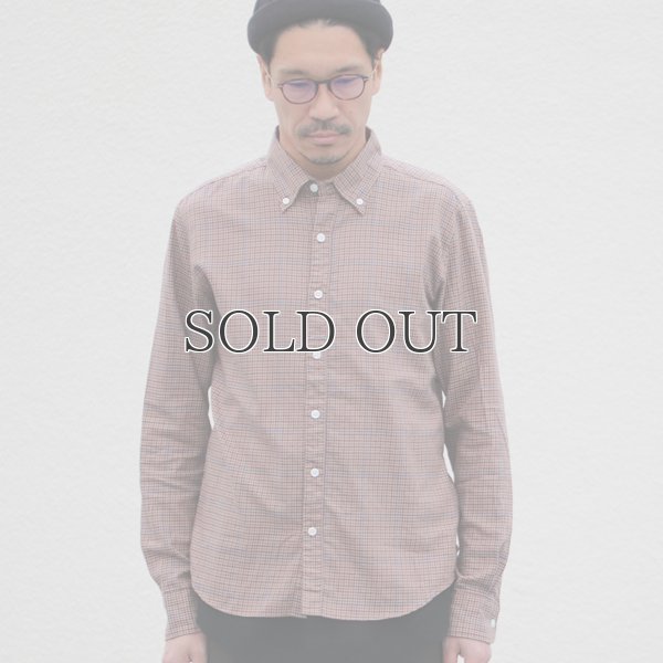 画像5: シャーリングボタンダウン長袖シャツ【MADE IN JAPAN】『日本製』/ Upscape Audience