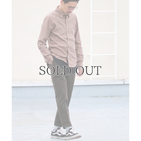 画像8: シャーリングボタンダウン長袖シャツ【MADE IN JAPAN】『日本製』/ Upscape Audience
