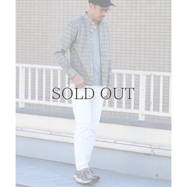 画像8: シャーリングボタンダウン長袖シャツ【MADE IN JAPAN】『日本製』/ Upscape Audience