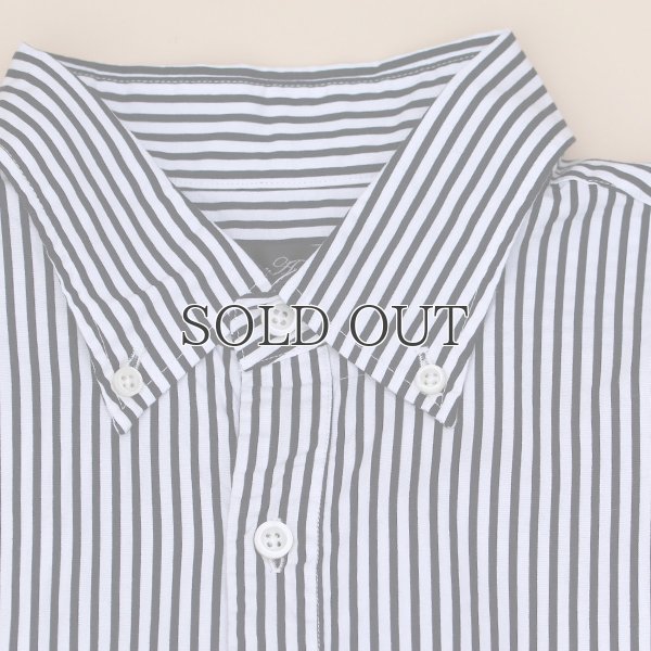 画像6: シャーリングボタンダウン長袖シャツ【MADE IN JAPAN】『日本製』/ Upscape Audience