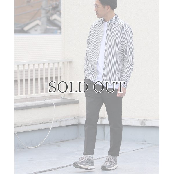 画像8: シャーリングボタンダウン長袖シャツ【MADE IN JAPAN】『日本製』/ Upscape Audience