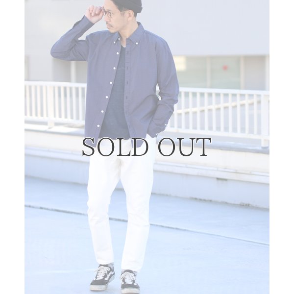 画像8: シャーリングボタンダウン長袖シャツ【MADE IN JAPAN】『日本製』/ Upscape Audience
