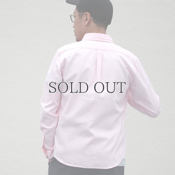 画像4: シャーリングボタンダウン長袖シャツ【MADE IN JAPAN】『日本製』/ Upscape Audience