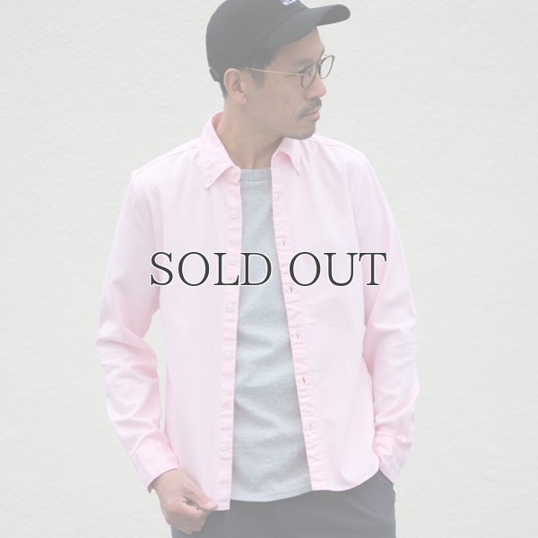 画像5: シャーリングボタンダウン長袖シャツ【MADE IN JAPAN】『日本製』/ Upscape Audience