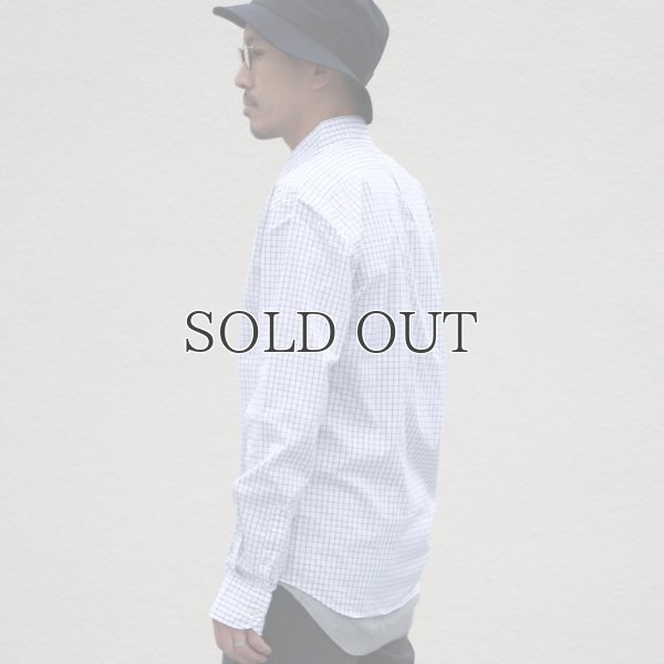 画像3: シャーリングボタンダウン長袖シャツ【MADE IN JAPAN】『日本製』/ Upscape Audience