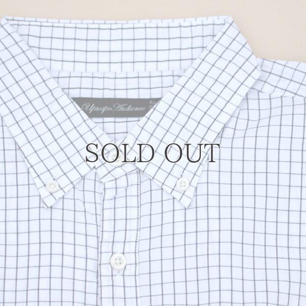 画像6: シャーリングボタンダウン長袖シャツ【MADE IN JAPAN】『日本製』/ Upscape Audience