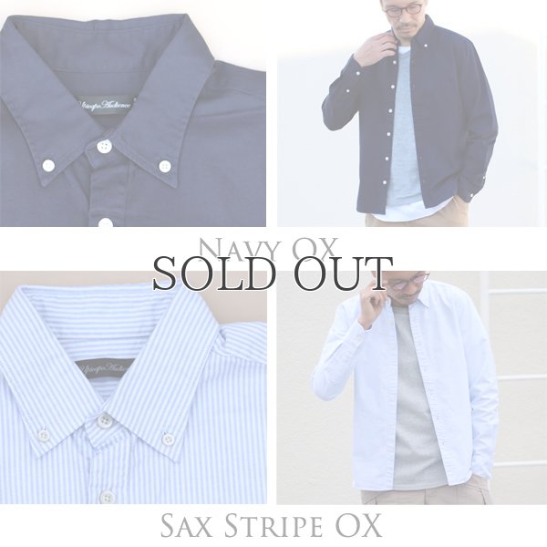 画像5: シャーリングボタンダウン長袖シャツ【MADE IN JAPAN】『日本製』/ Upscape Audience