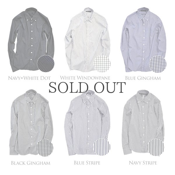 画像11: 国産ブロード/オックスフォードシャーリングボタンダウン長袖シャツ [Lady's]【MADE IN JAPAN】『日本製』/ Audience