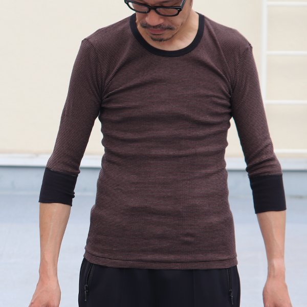 画像15: 【RE PRICE / 価格改定】別注 USA製 クルーネック 7分袖 Tシャツ / Miller × Audience