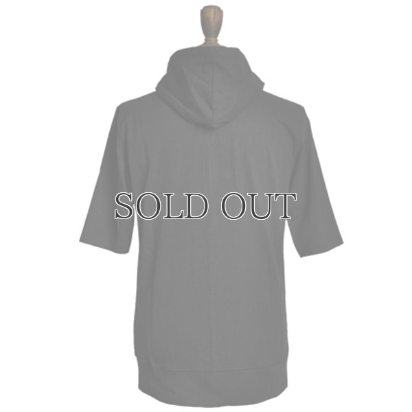 画像5: リサイクル米綿ダブルジップ5分袖パーカー / Audience