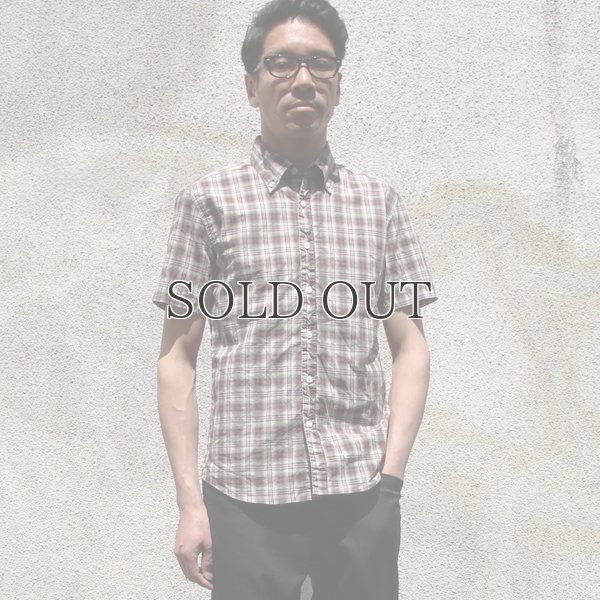 画像6: シャーリングボタンダウン半袖シャツ【MADE IN JAPAN】『日本製』/ Upscape Audience