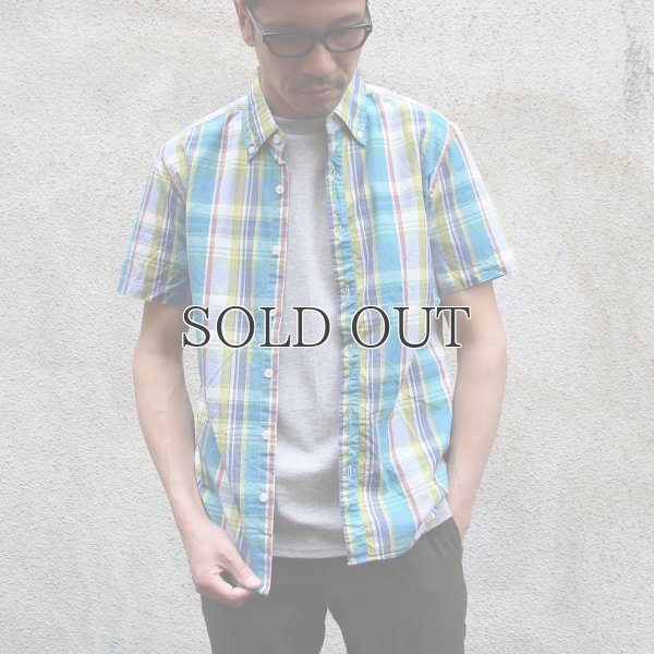 画像5: シャーリングボタンダウン半袖シャツ【MADE IN JAPAN】『日本製』/ Upscape Audience