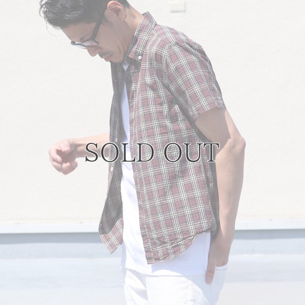 画像3: シャーリングボタンダウン半袖シャツ【MADE IN JAPAN】『日本製』/ Upscape Audience