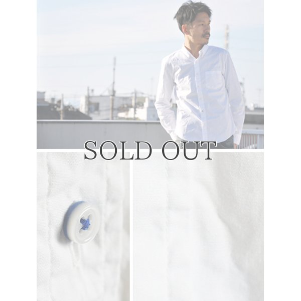 画像8: ブロードボタンダウンワンカラーボタン長袖シャツ【MADE IN JAPAN】『日本製』/ Upscape Audience
