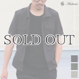 高密度硫化ツイルレイズドネック半袖シャツ / Audience