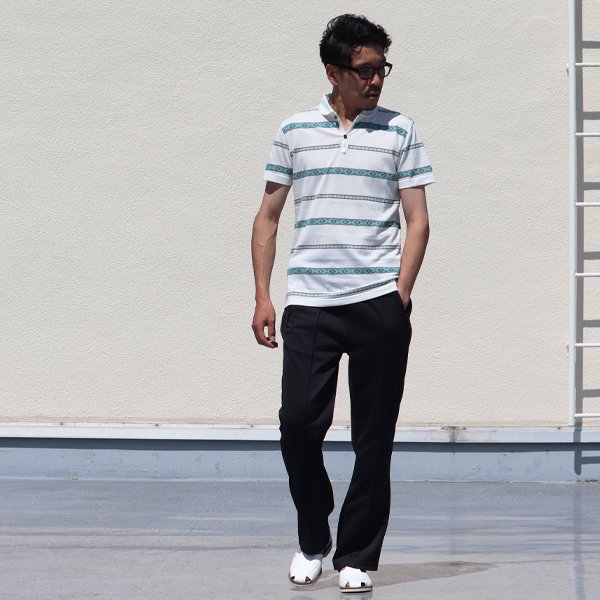 画像6: 【RE PRICE / 価格改定】ネオトライバルジャガードショールカラースキッパーポロシャツ【MADE IN JAPAN】 / Upscape Audience