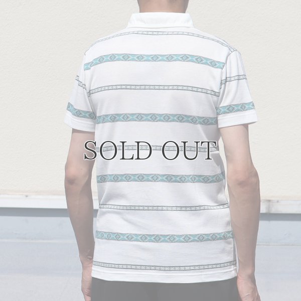 画像6: ネオトライバルジャガードショールカラースキッパーポロシャツ【MADE IN JAPAN】 / Upscape Audience