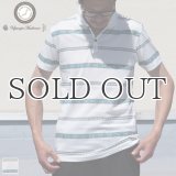 【RE PRICE / 価格改定】ネオトライバルジャガードショールカラースキッパーポロシャツ【MADE IN JAPAN】 / Upscape Audience