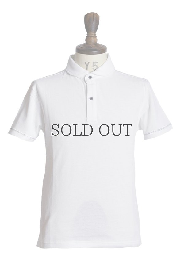 画像13: リサイカラー鹿の子ショールカラー半袖ポロシャツ【MADE IN JAPAN】『日本製』/ Upscape Audience