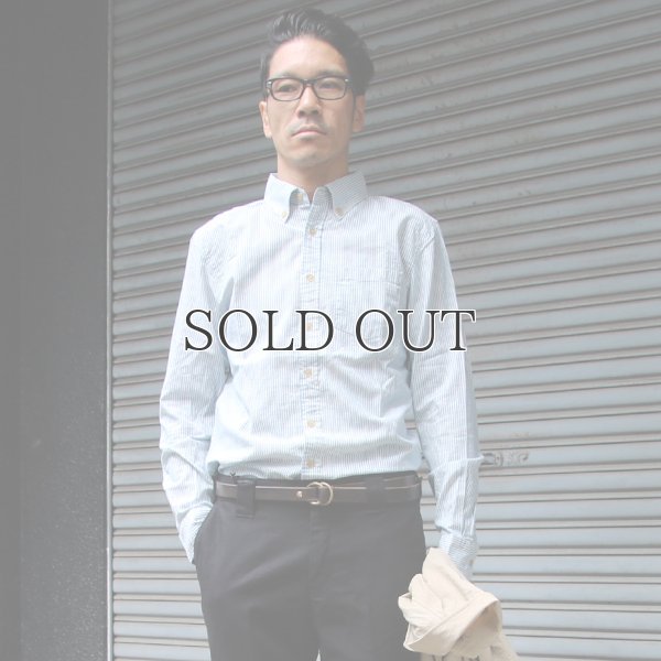 画像4: 綿麻ソフトダンガリーボタンダウン長袖シャツ【MADE IN JAPAN】『日本製』/ Upscape Audience