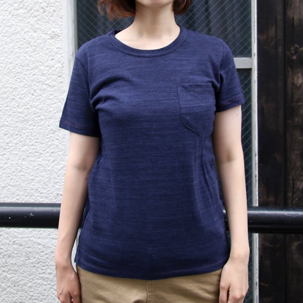 画像2: 【RE PRICE / 価格改定】スペック天竺クルーネックポケット付きカットソー[Lady's]【MADE IN JAPAN】『日本製』/ Upscape Audience